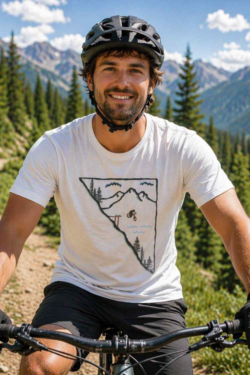 Mountain Bike Jump Style T-shirt