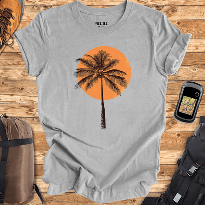 Palm And Sun Graphic T-shirt