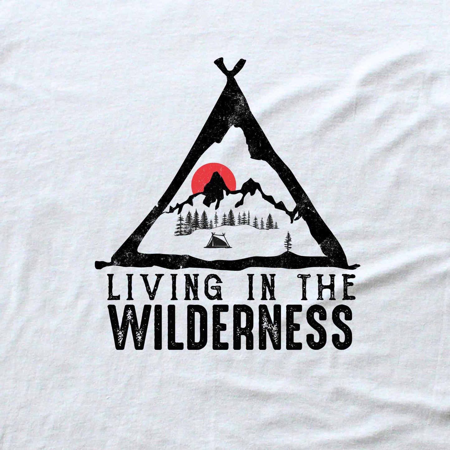 Living In The Wilderness T-shirt