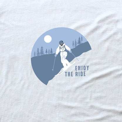Enjoy The Ride Ski T-shirt