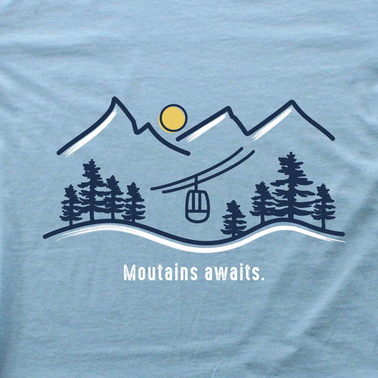 Mountains awaits T-shirt