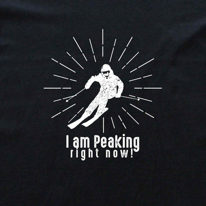 I Am Peaking Ski T-shirt