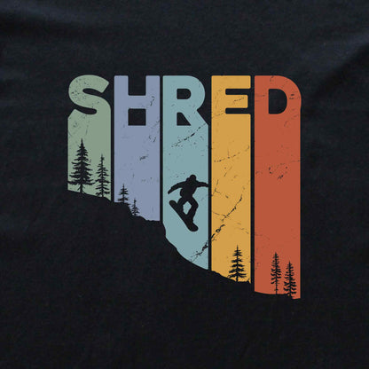 Shred Snowboard Hoodie