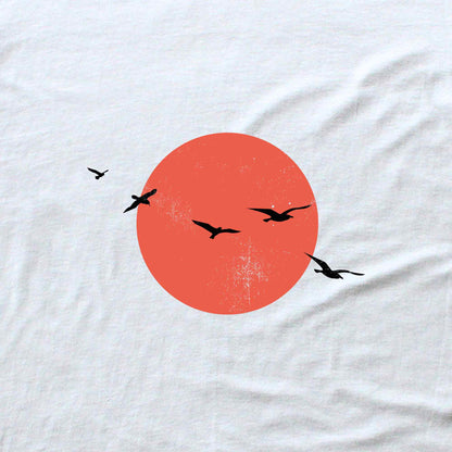 Sunset Birds Kids T-Shirt