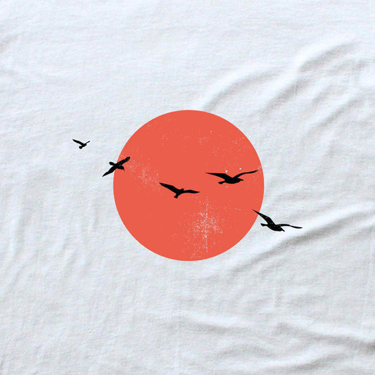 Sunset Birds Kids T-Shirt