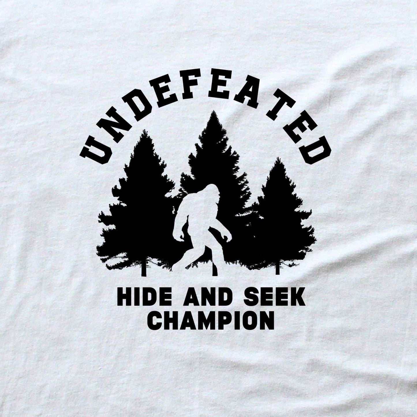 Undefeated Hide and Seek Champion T-shirt