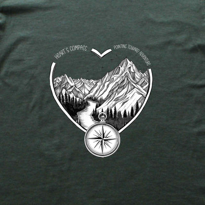 Heart's Compass Landscape T-shirt