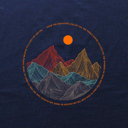 "Retro Landscape" graphic T-shirt
