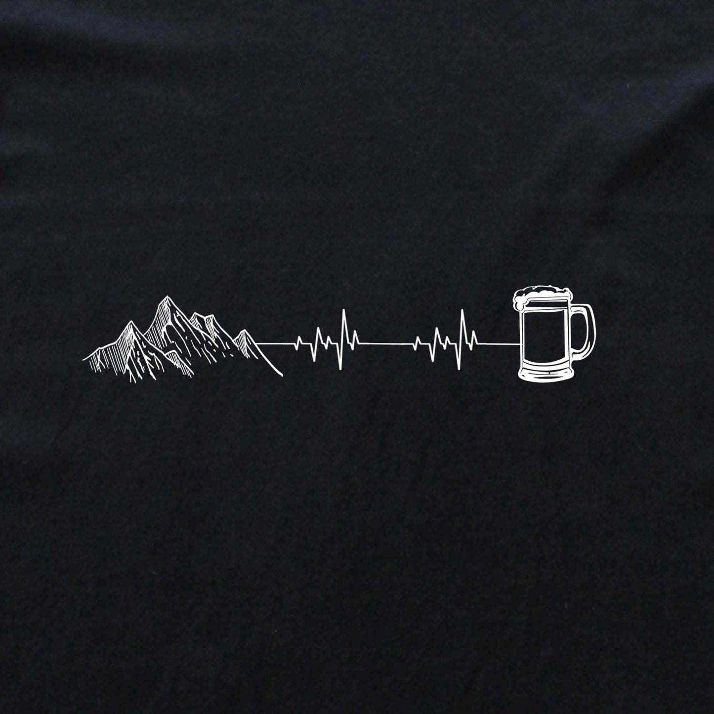 Mountain, then Beer T-shirt