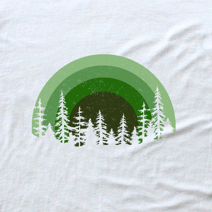 Green Forest landscape T-shirt