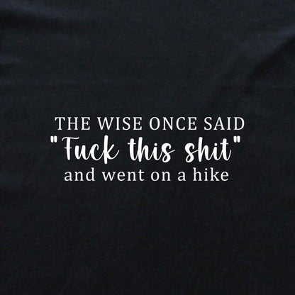 The Wise Hiker T-shirt
