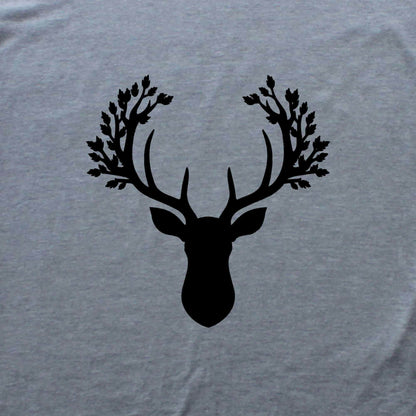 Deer antler's leaves T-shirt