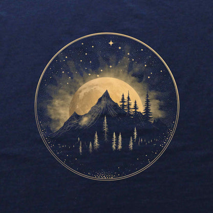 Gold Mountain Landscape T-shirt