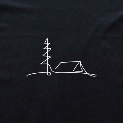 Line Art Camp T-shirt