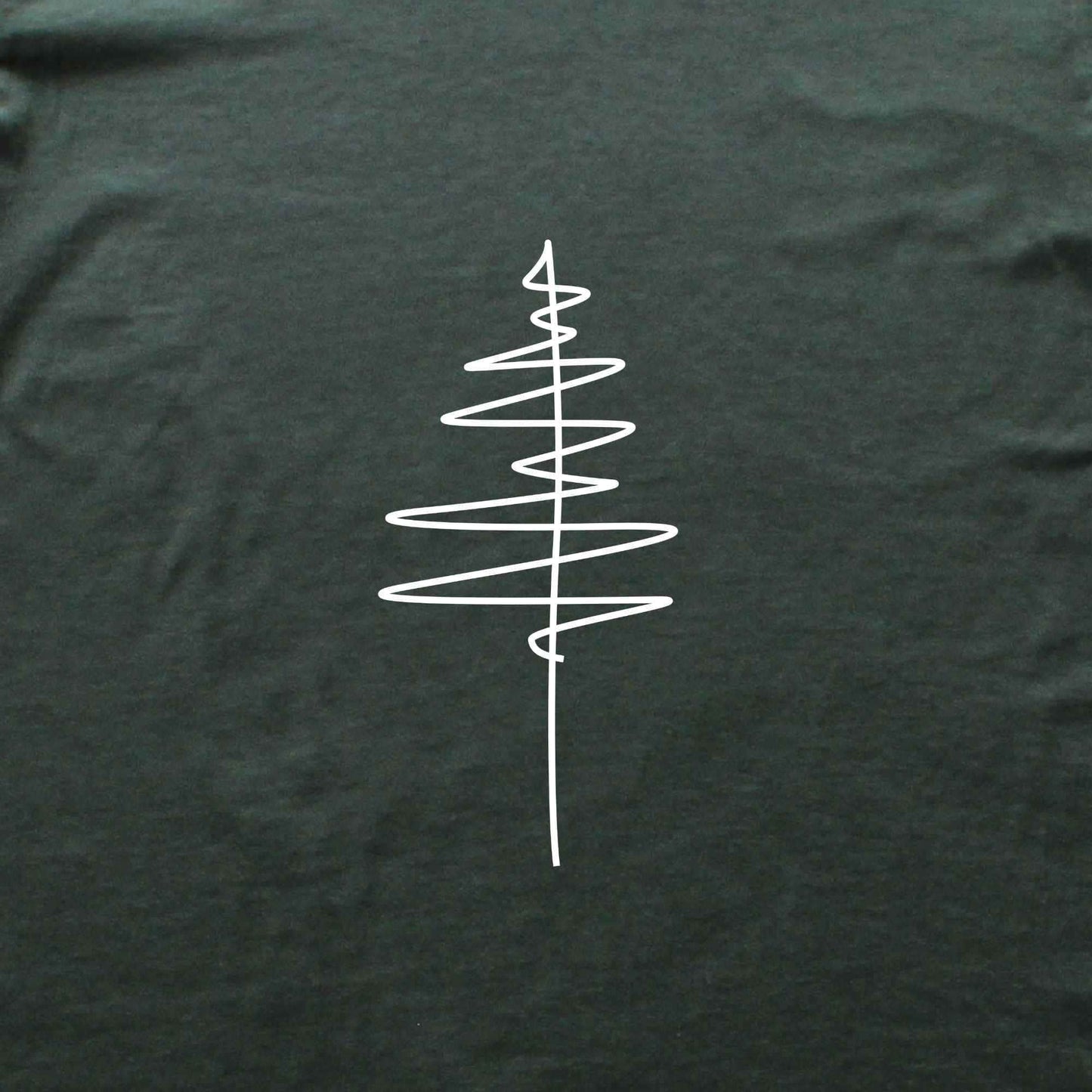 Line Art Pine Tree T-shirt
