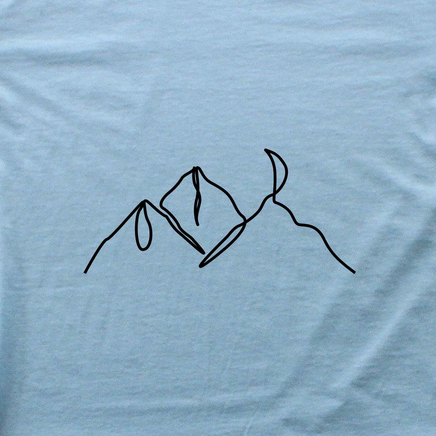Line Art Montains T-shirt