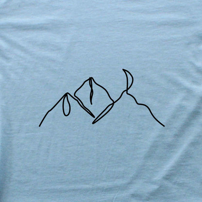 Line Art Montains T-shirt