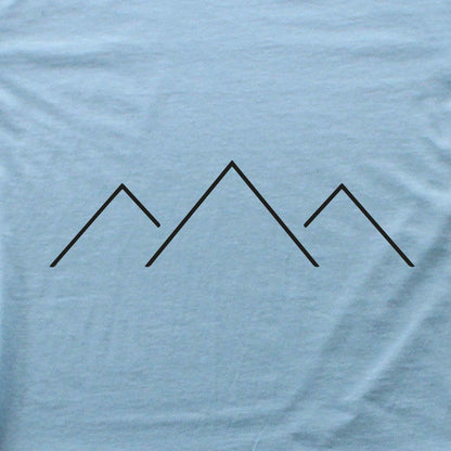 Geometric Mountains T-shirt