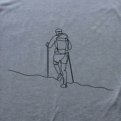 Line Art Hiker T-shirt