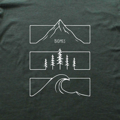 Adventure Biomes T-shirt