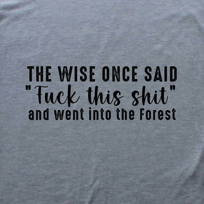The Wise Once Forest T-shirt