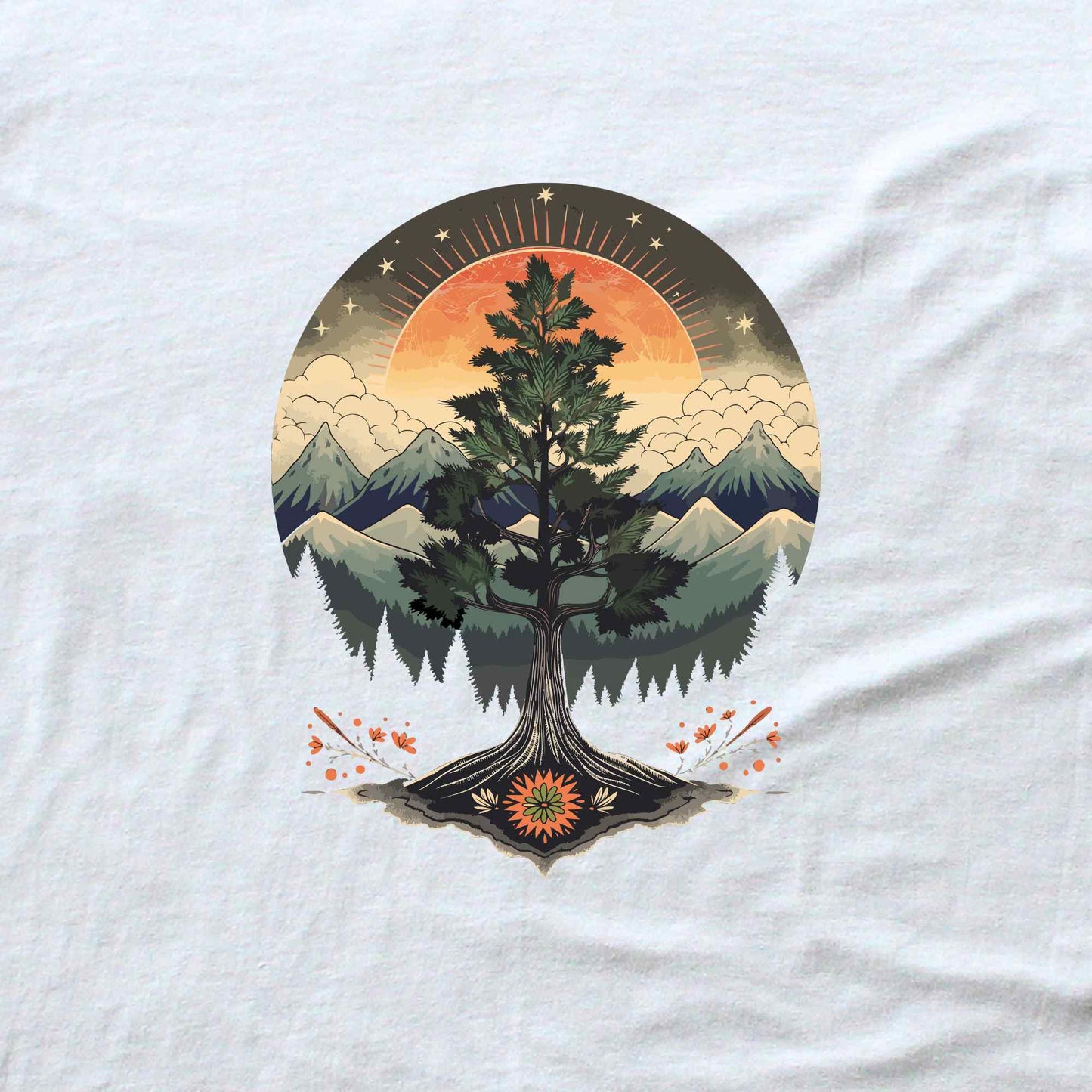 One Tree Landscape T-shirt