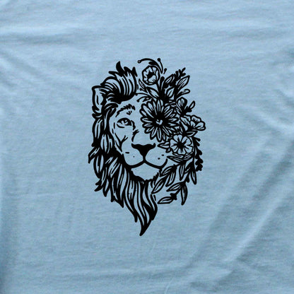 Floral Lion T-shirt