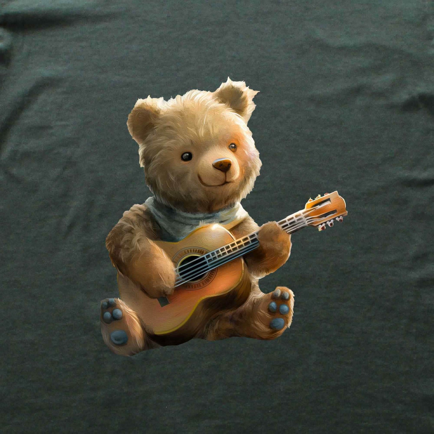 Little Bear Playing Guitar T-shirt