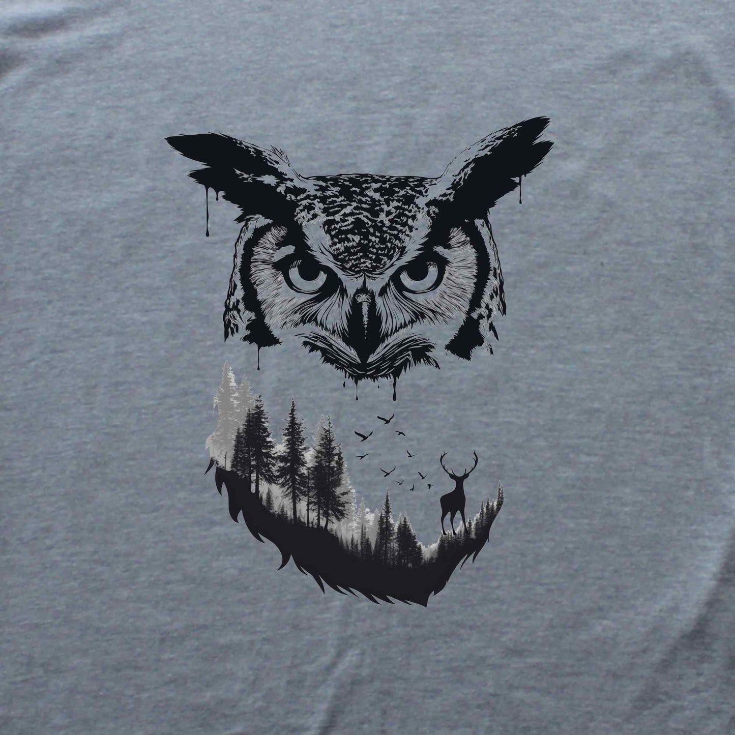 Owl Inner Landscape T-shirt