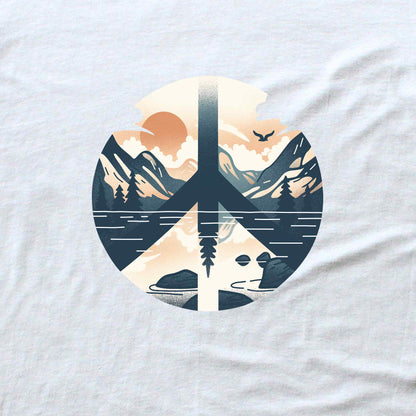 Peace Sign Landscape T-shirt
