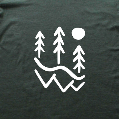 Trees And Mountains T-shirt