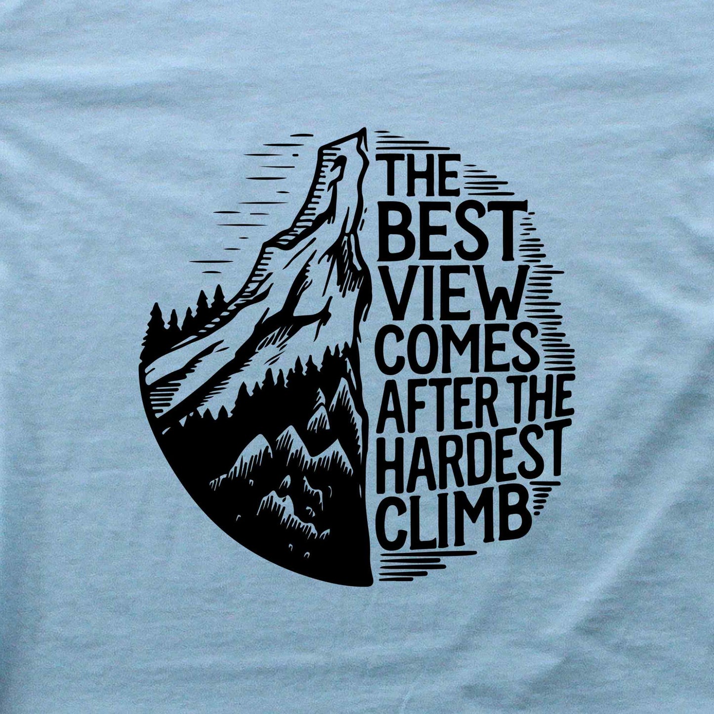The Best view  graphic T-shirt