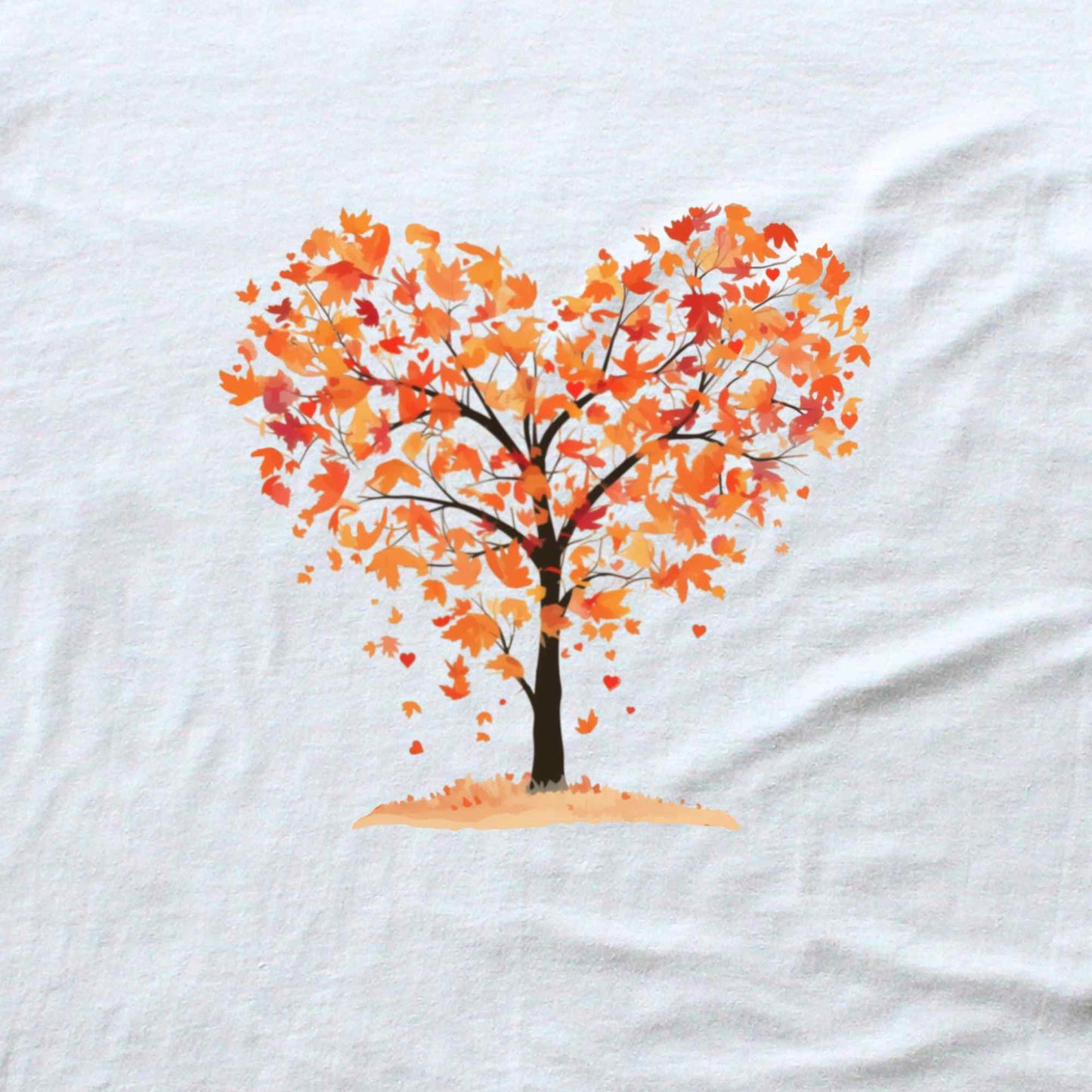 Autumn Tree Heart T-shirt