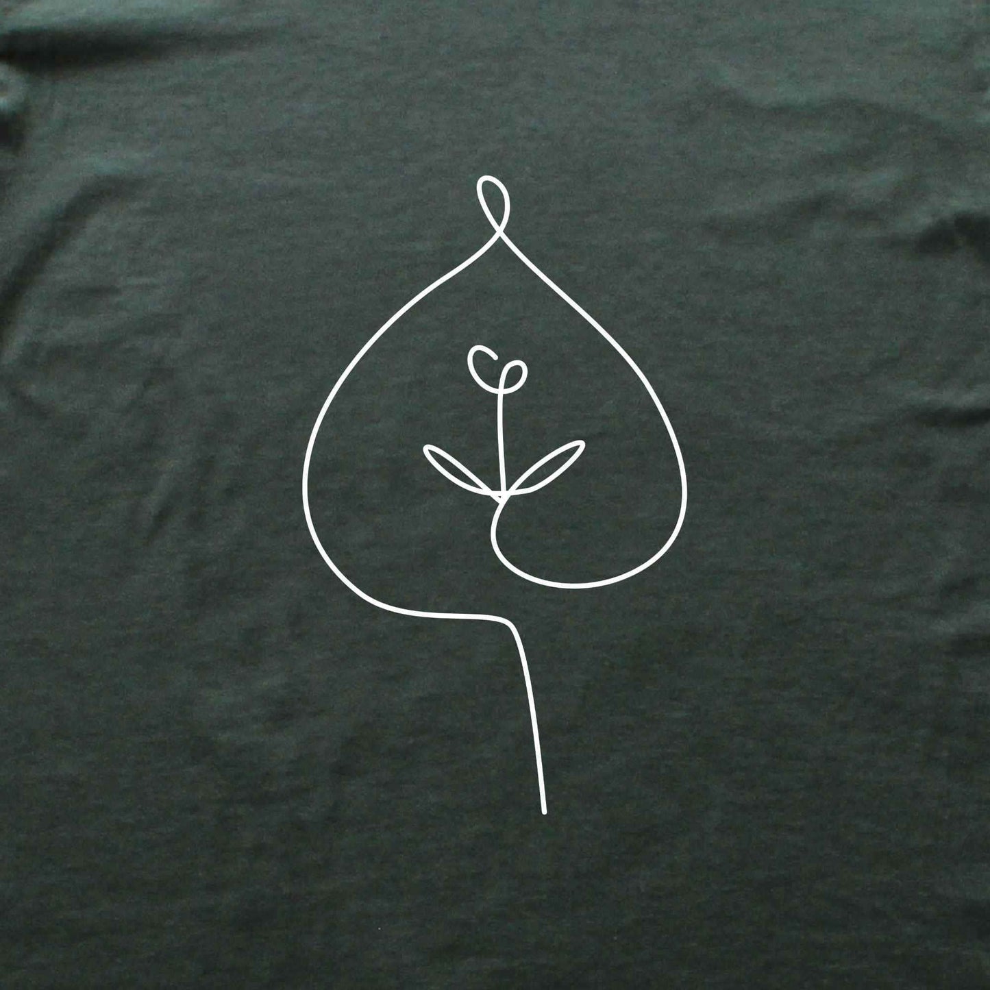 Leave Line Art T-shirt
