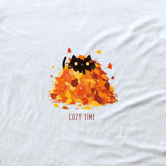 Cozy Time Cat T-shirt