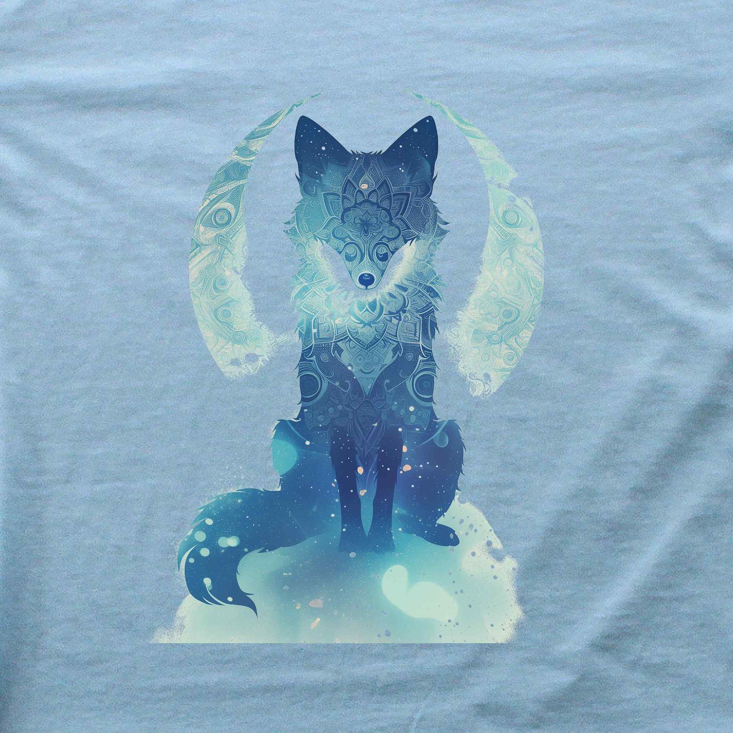 Fox Moon Mandala T-shirt