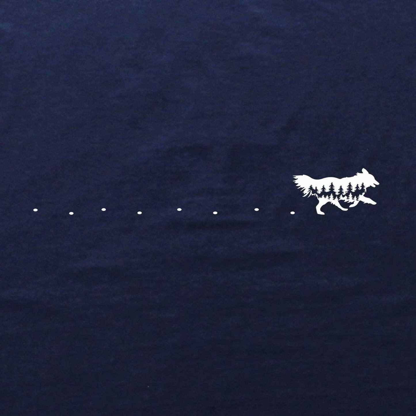 Dog Forest Path T-shirt