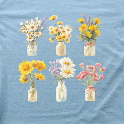 Flowers Bottles T-shirt