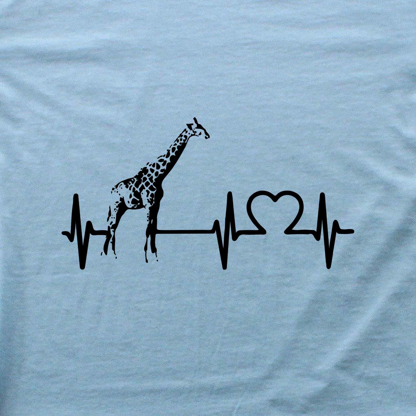 Giraffe Heart Beat T-shirt