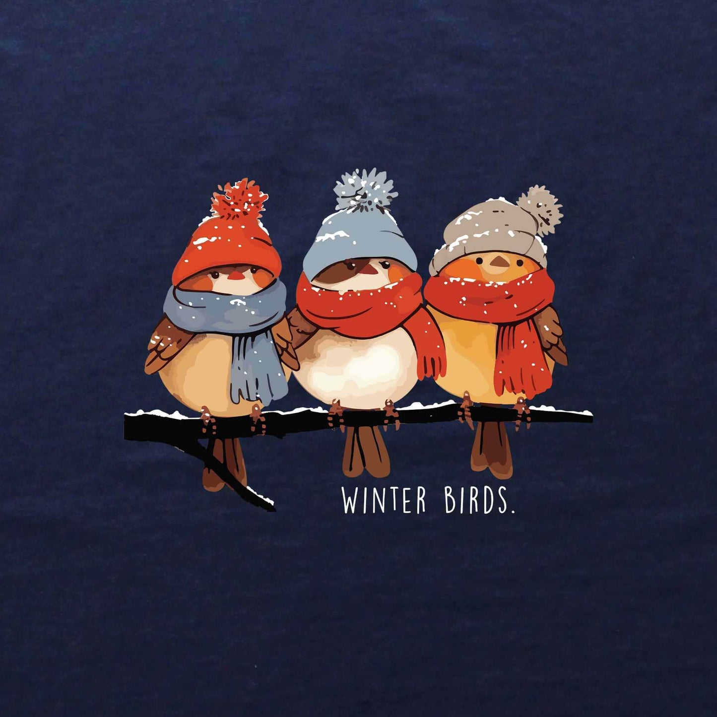 Winter Birds T-shirt
