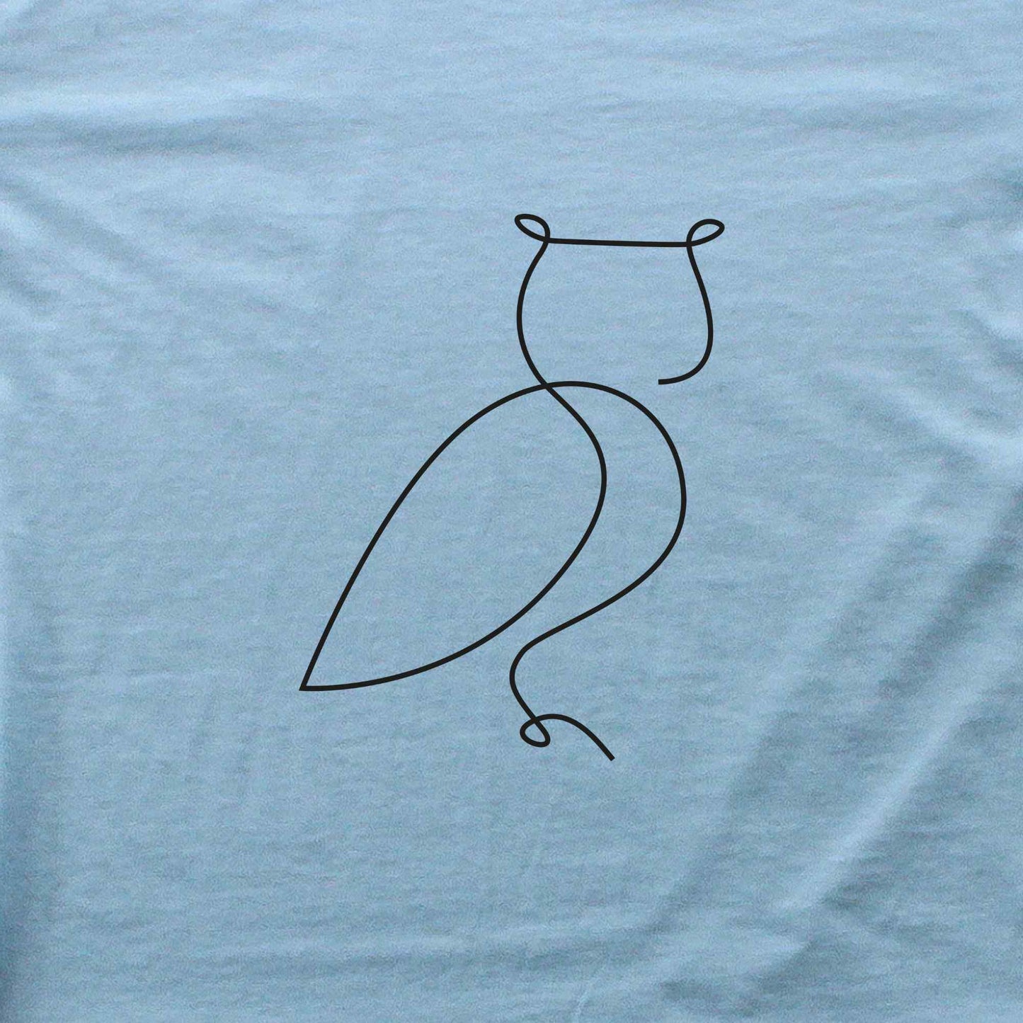 Owl Line Art T-shirt