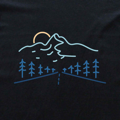 Road to Mountain T-shirt
