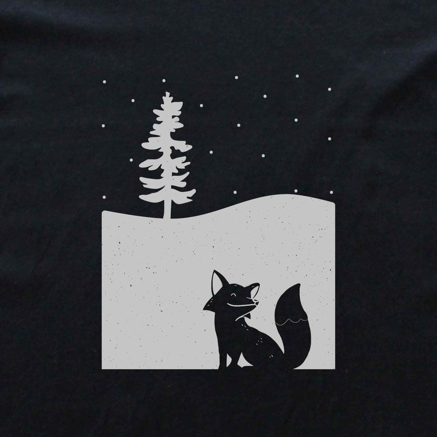 Winter fox Wave T-shirt