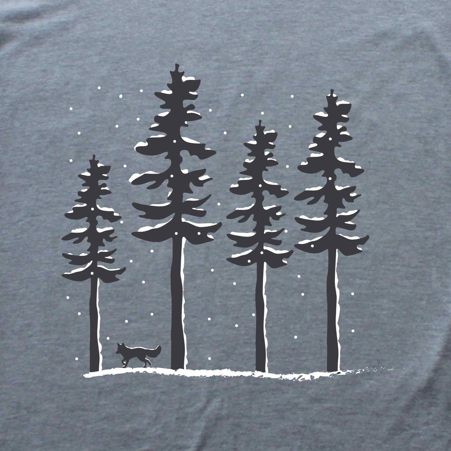 Fox In the Snow T-shirt