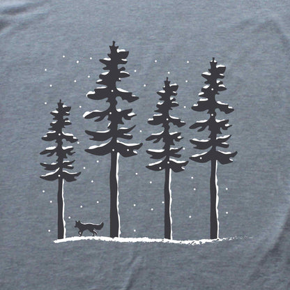Fox In the Snow T-shirt