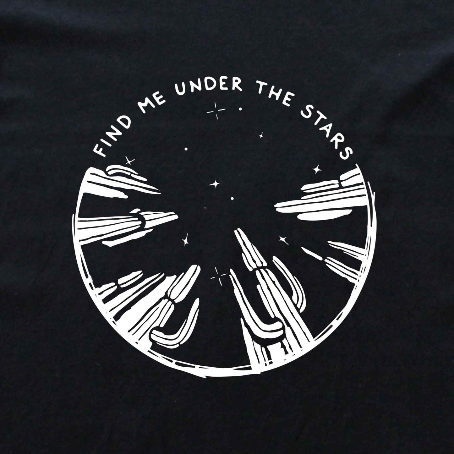 Find me under The Star Cactus T-shirt