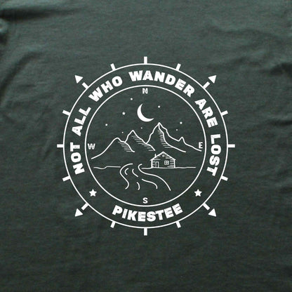 Not All Who Wander Cadran T-shirt