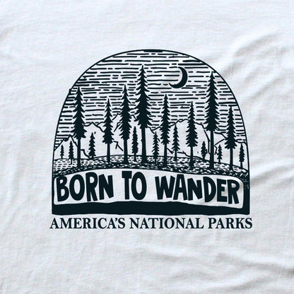 Born to Wander National Park T-shirt