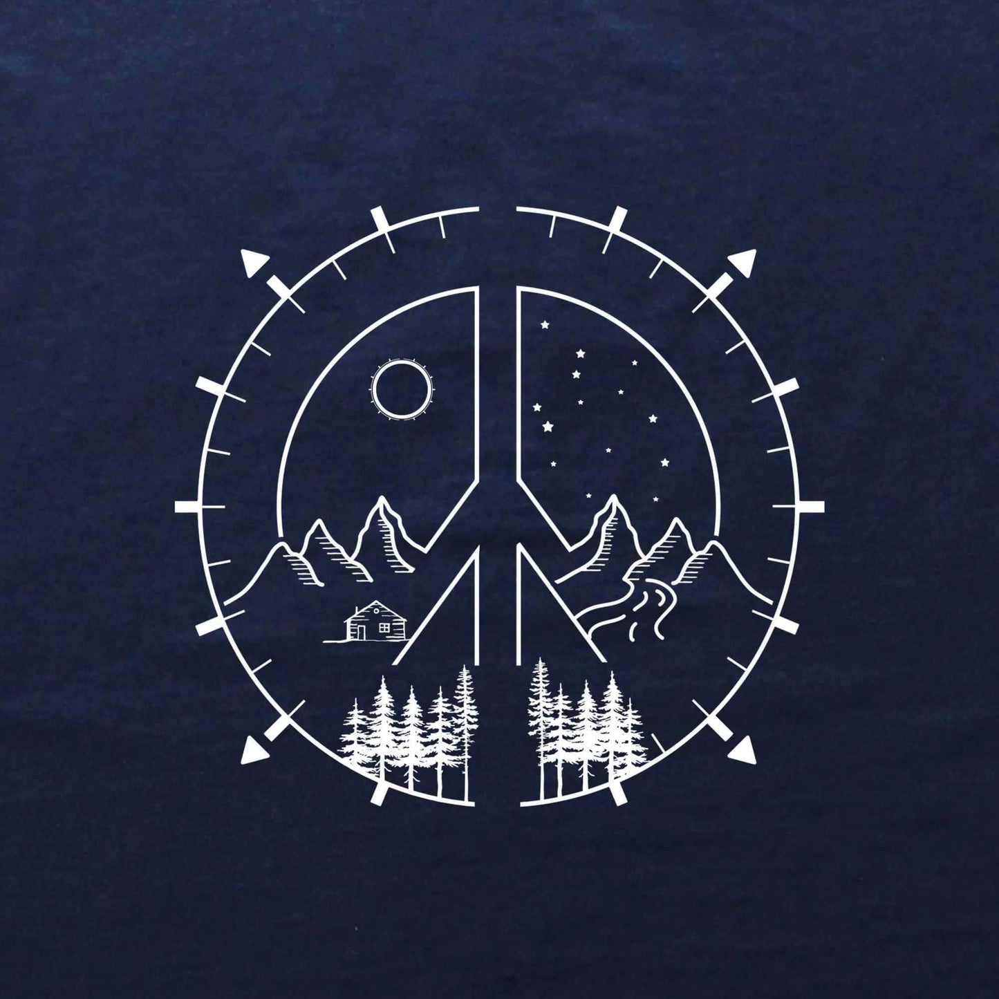 Peace Cadran T-shirt