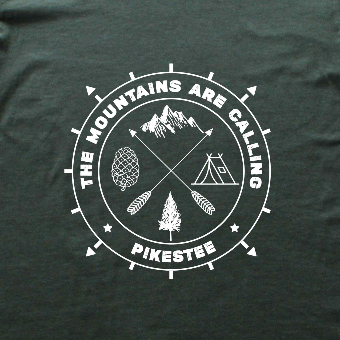 The Mountains are calling Cadran T-shirt